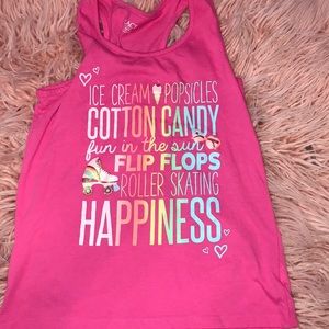 Girls summer tank top